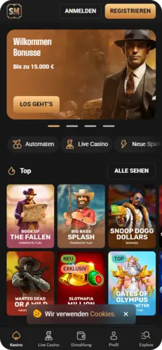 SlotMafia Mobile Version