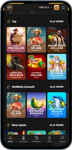 SlotMafia App Slots – Top Spiele, Megaways und exklusive Titel